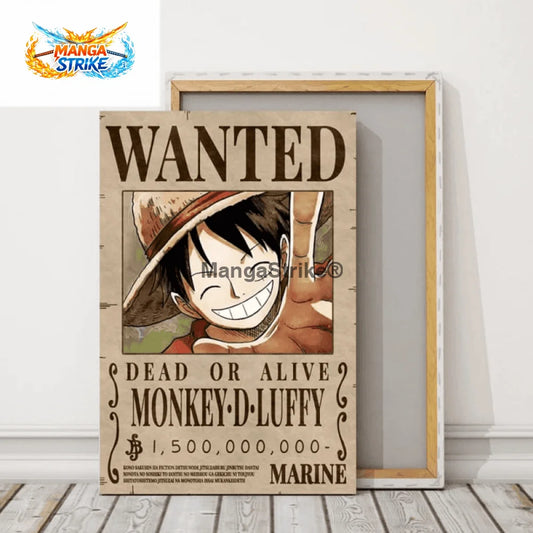 Poster One Piece - Wanted Monkey D. Luffy - Poster Wanted Monkey D. Luffy - bijoux