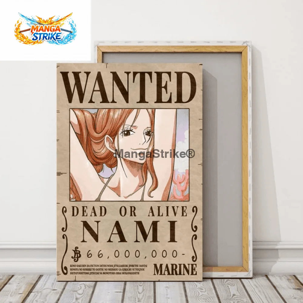 Poster One Piece - Wanted Nami - Nami - bijoux