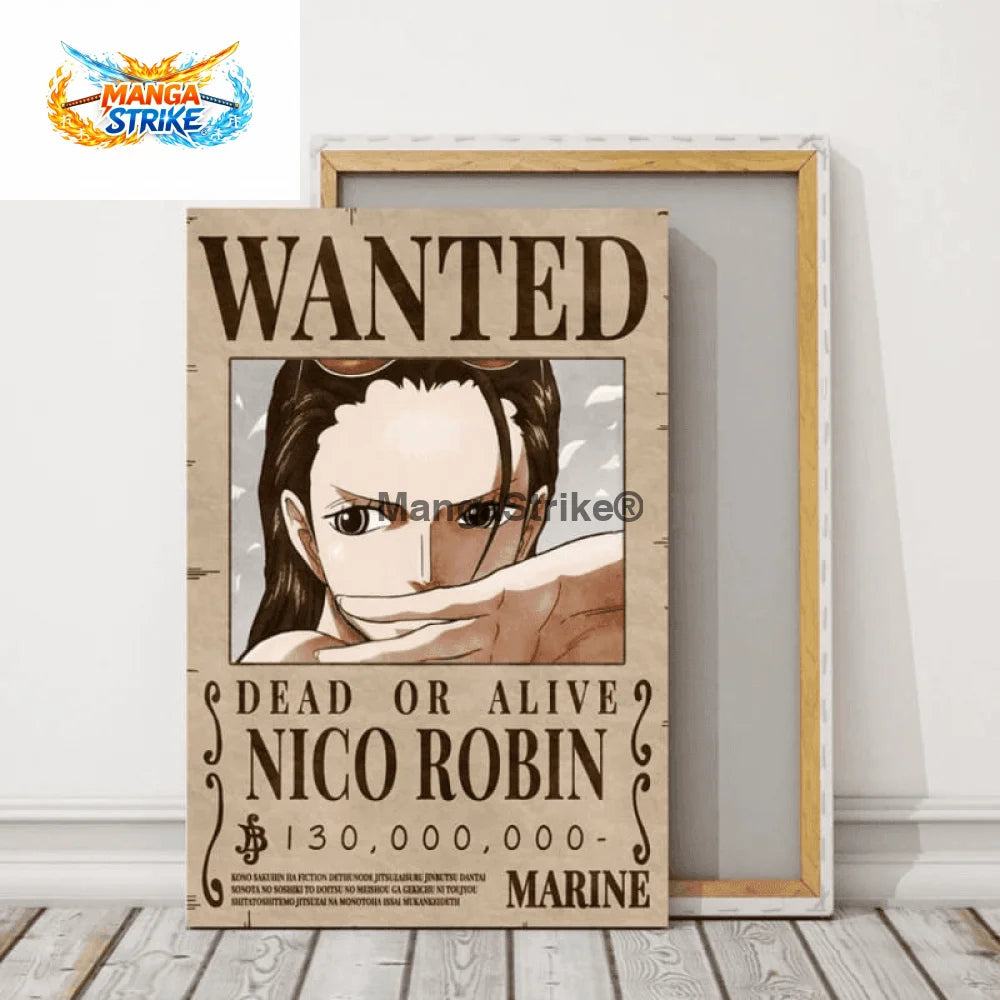Poster One Piece - Wanted Nico Robin - Nico Robin - bijoux