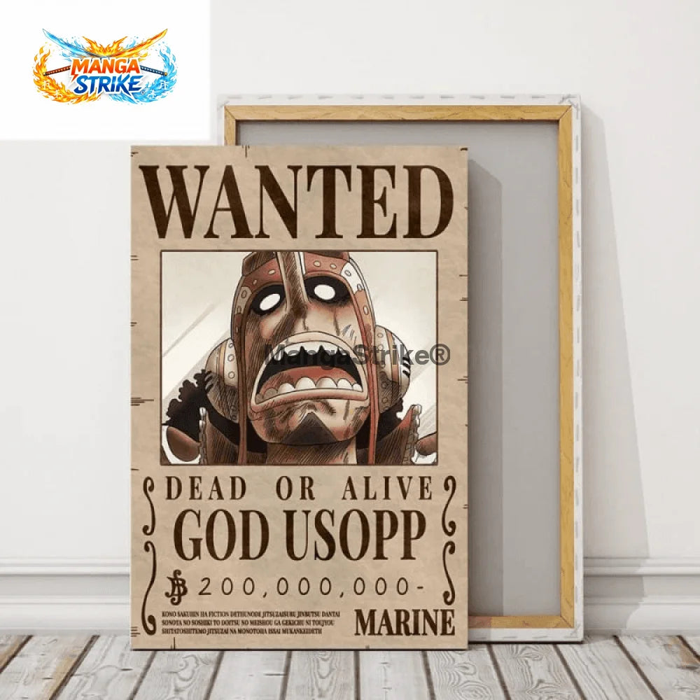 Poster One Piece - Wanted Usopp - Usopp - bijoux