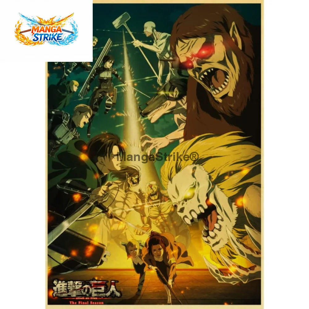 Poster Saison Final Partie II- L’Attaque des Titans - Saison Final Partie II