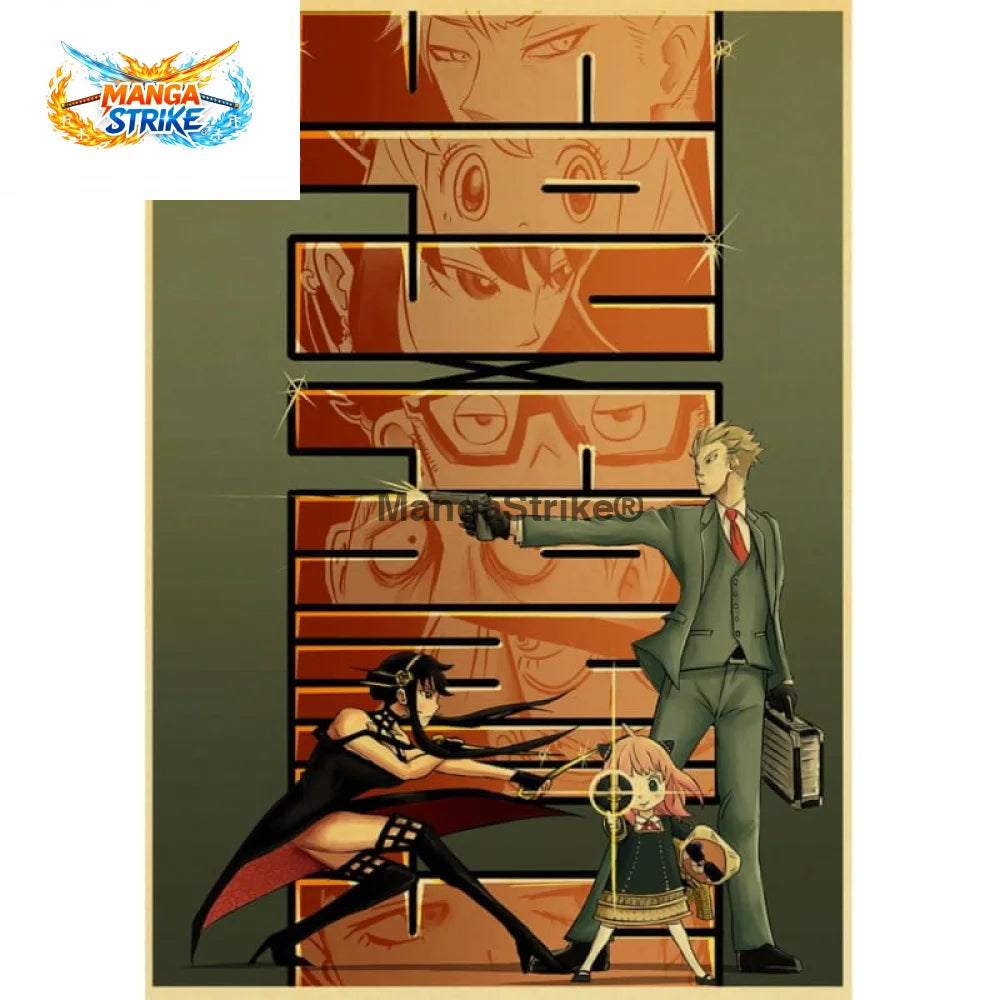Poster Spy x Family - Opération Strix - Poster Opération Strix