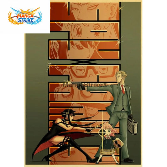 Poster Spy x Family - Opération Strix - Poster Opération Strix