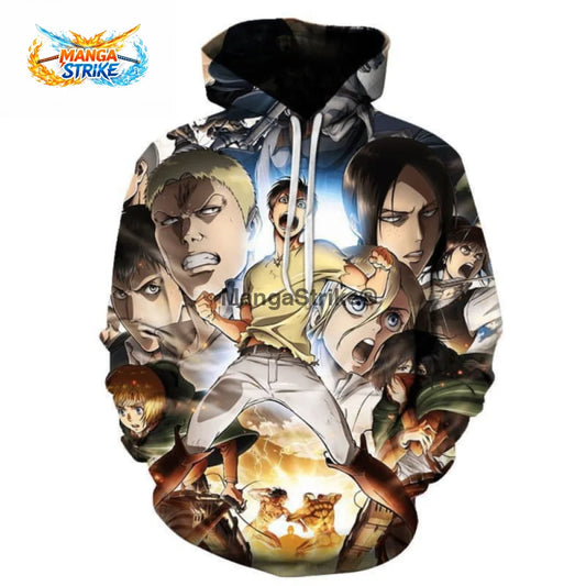 Pull Attaque des Titans - Bataille ’Saison 2’’ - XS