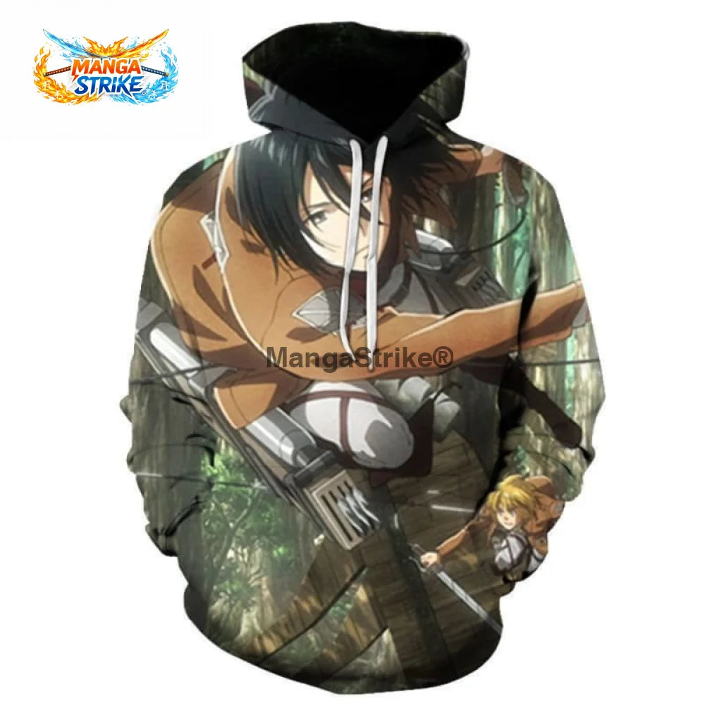 Pull Attaque des Titans - Mikasa Ackerman - XS