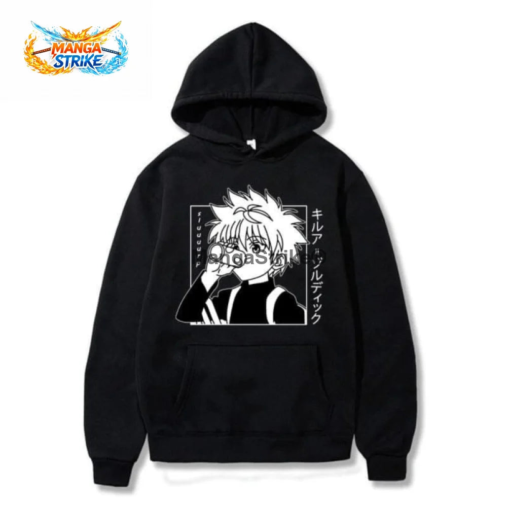 Pull Hunter x Hunter - Kirua Zoldik - Noir / XS - pull