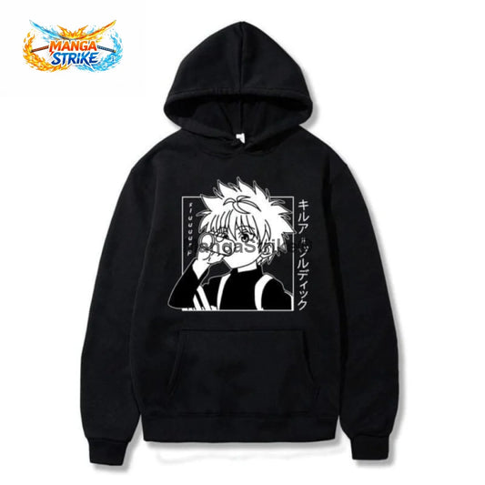 Pull Hunter x Hunter - Kirua Zoldik - Noir / XS - pull