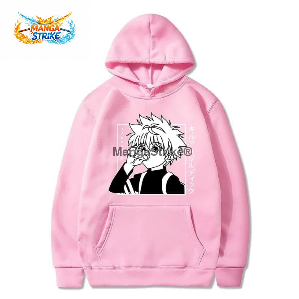 Pull Hunter x Hunter - Kirua Zoldik - Rose / XS - pull