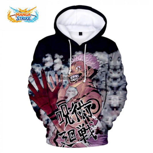 Pull Jujutsu Kaisen - Sukuna ’Blood’ - XS