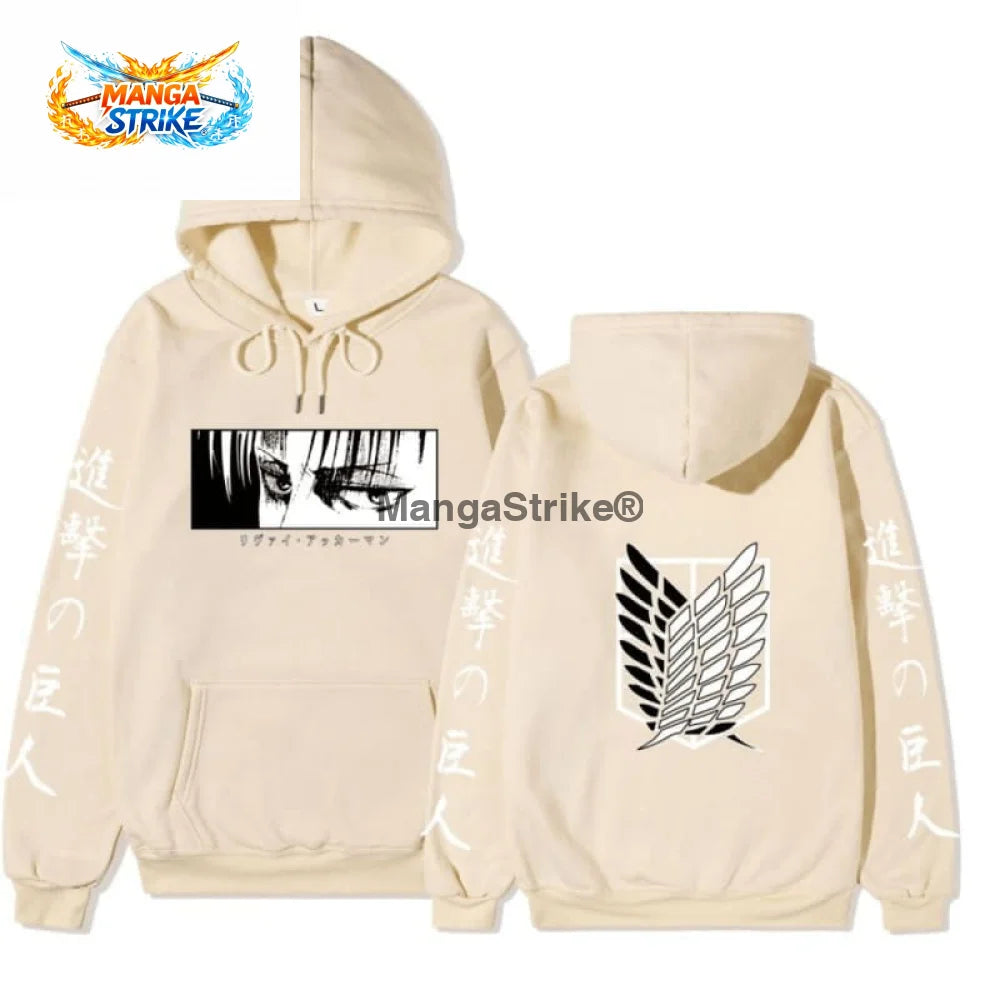 Pull Levi Ackerman- Attaque des Titans - Beige / S