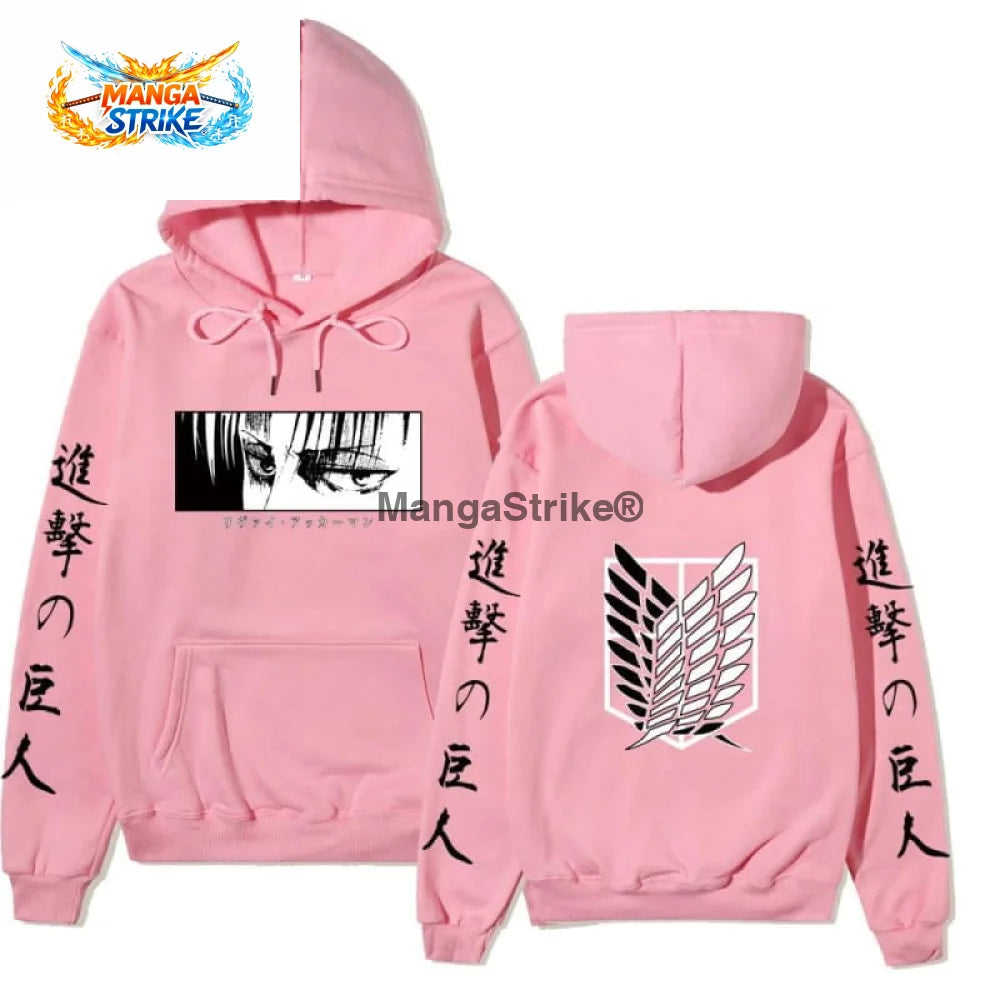 Pull Levi Ackerman- Attaque des Titans - Rose / S