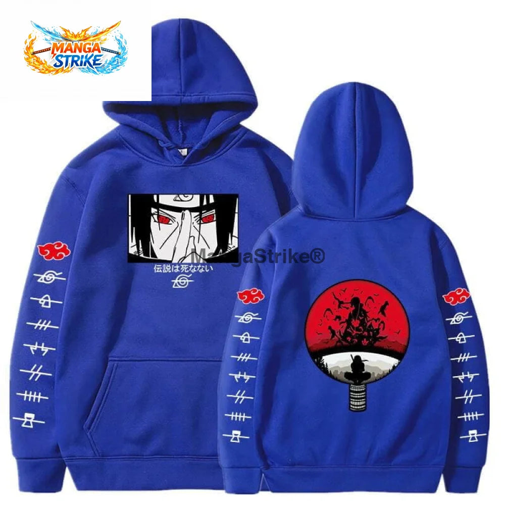 Pull Naruto - Itachi Uchiwa - Bleu / XS
