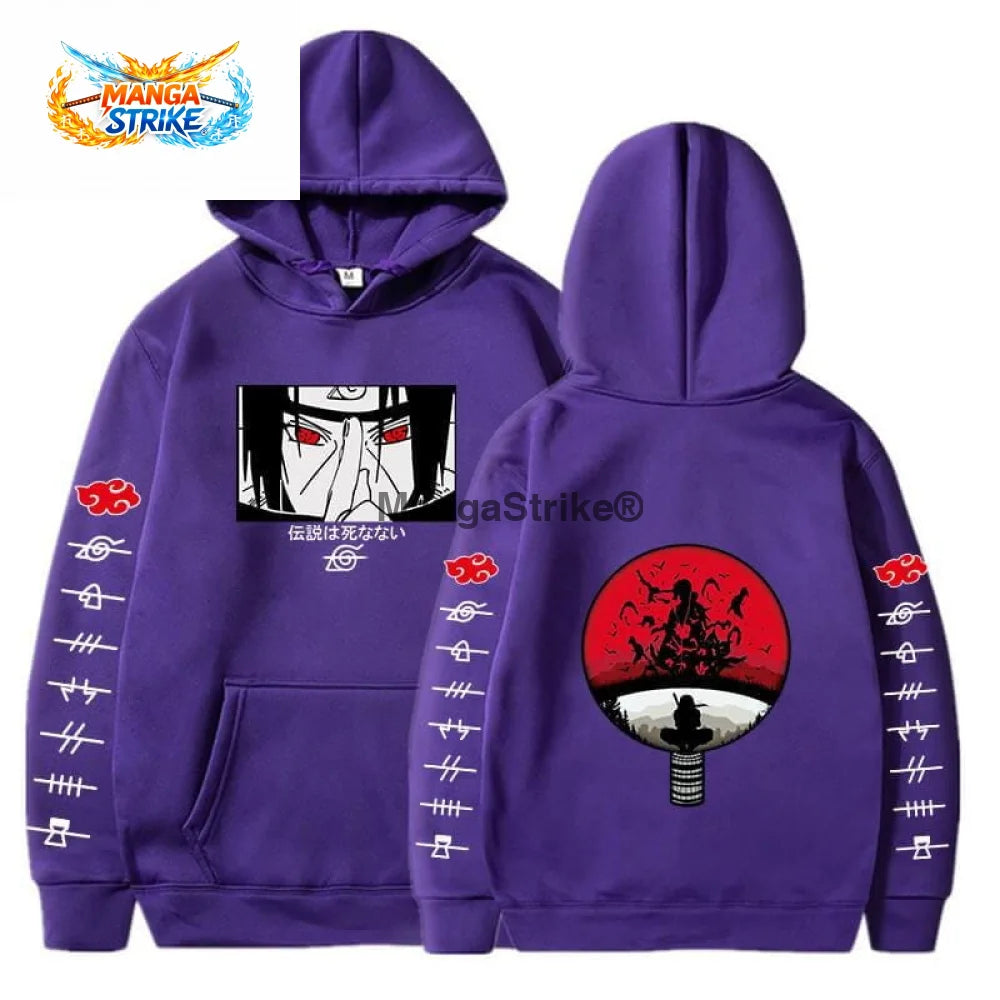 Pull Naruto - Itachi Uchiwa - Violet / XS