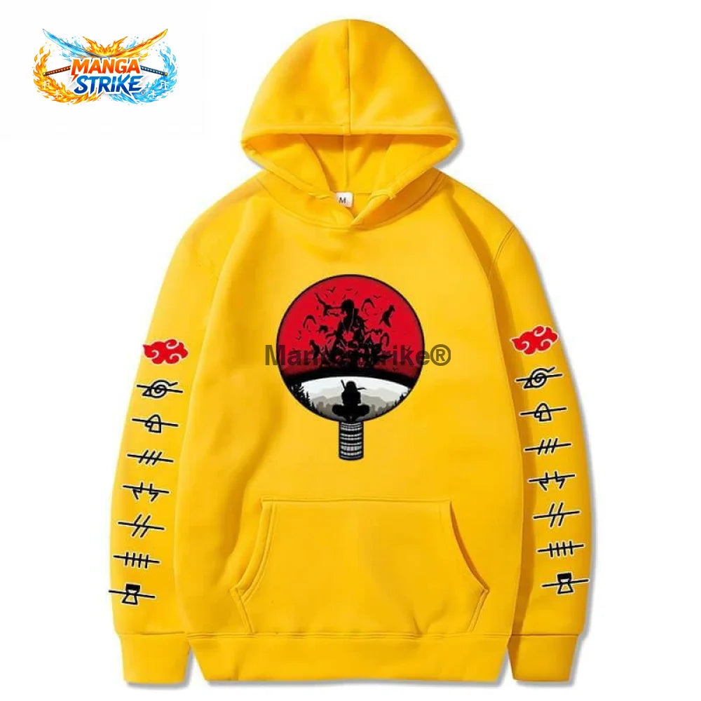 Pull Naruto - Uchiwa - Jaune / XS