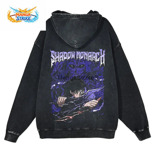 Pull Solo Leveling - Monarque des Ombres - XS
