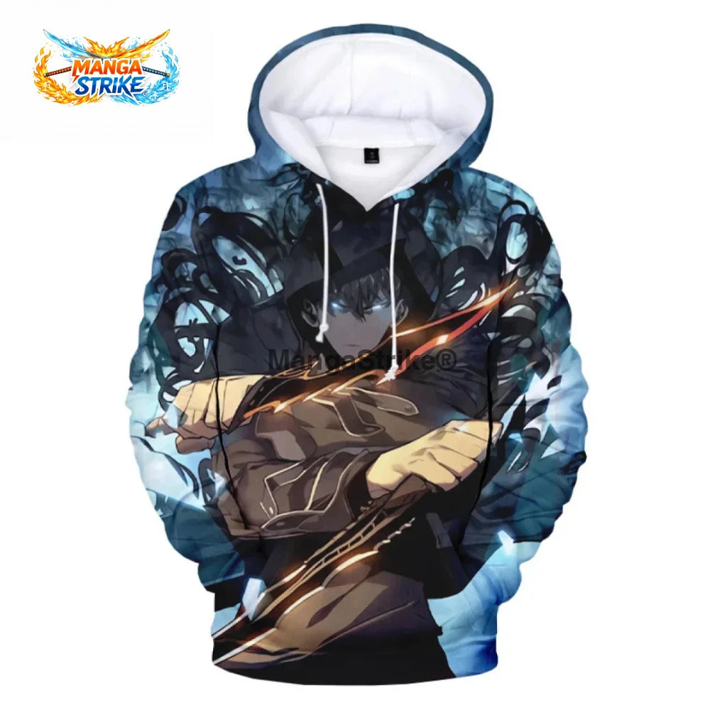 Pull Solo Leveling - Sung Jin-Woo ’Chasseur de l’Ombre’ - XS