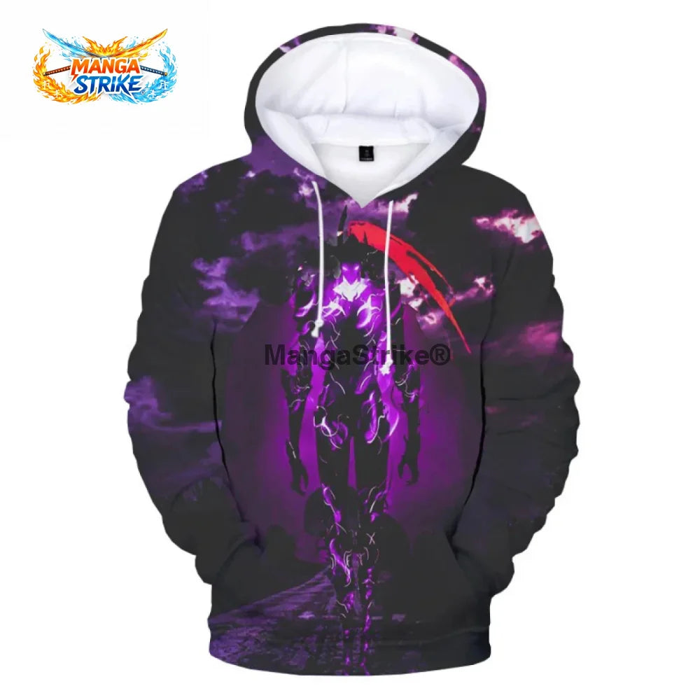 Pull Solo Leveling - Sung Jin-Woo ’Le Monarque des Ombres’ - XS