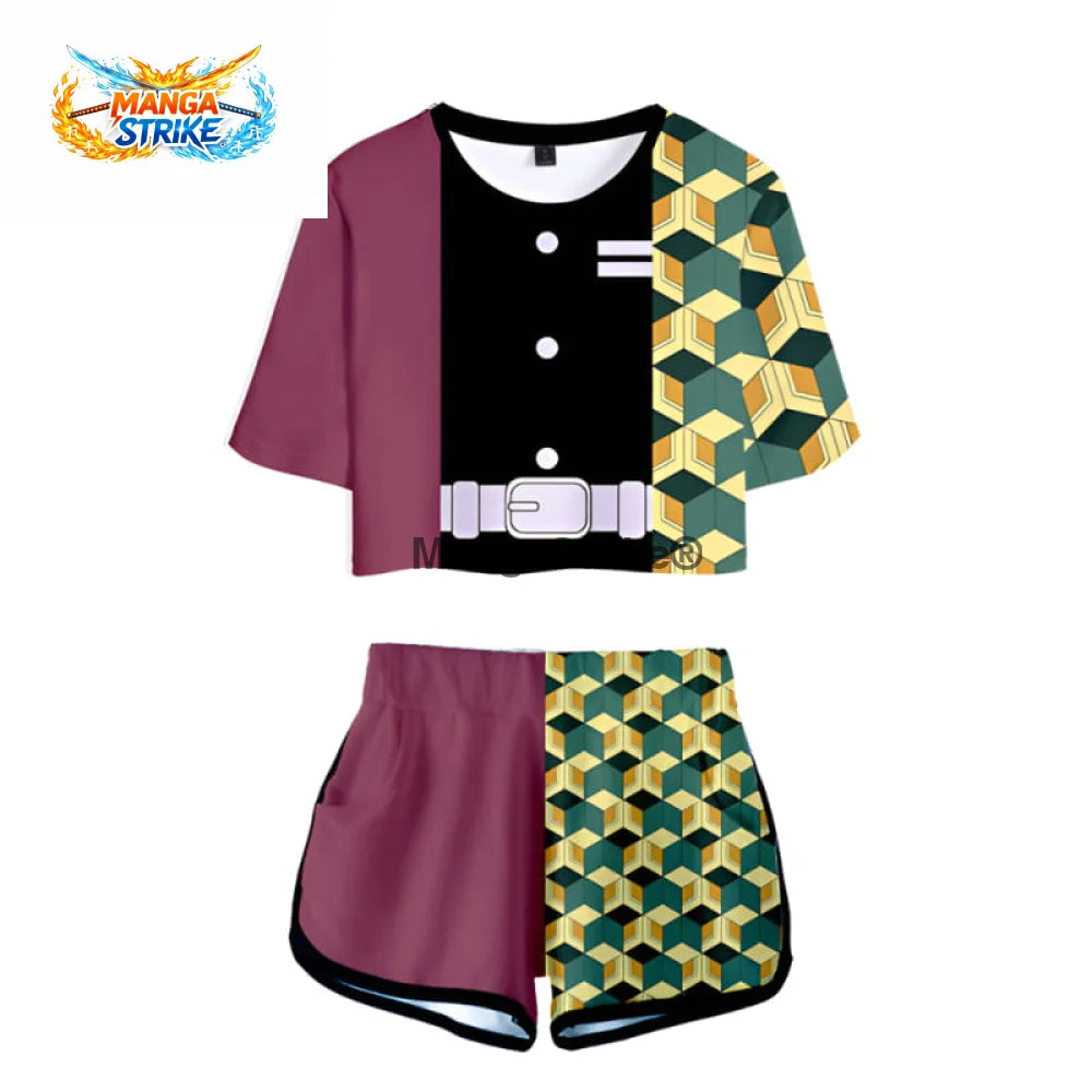Pyjama Demon Slayer - Femme Giyu Tomioka - XS