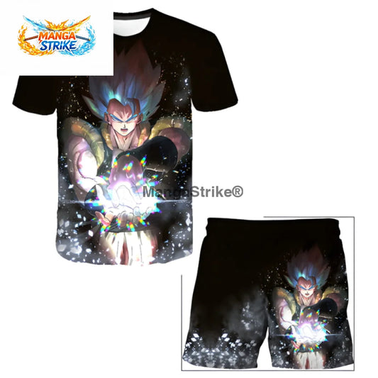 Pyjama Dragon Ball Z - Short Gogeta - XS