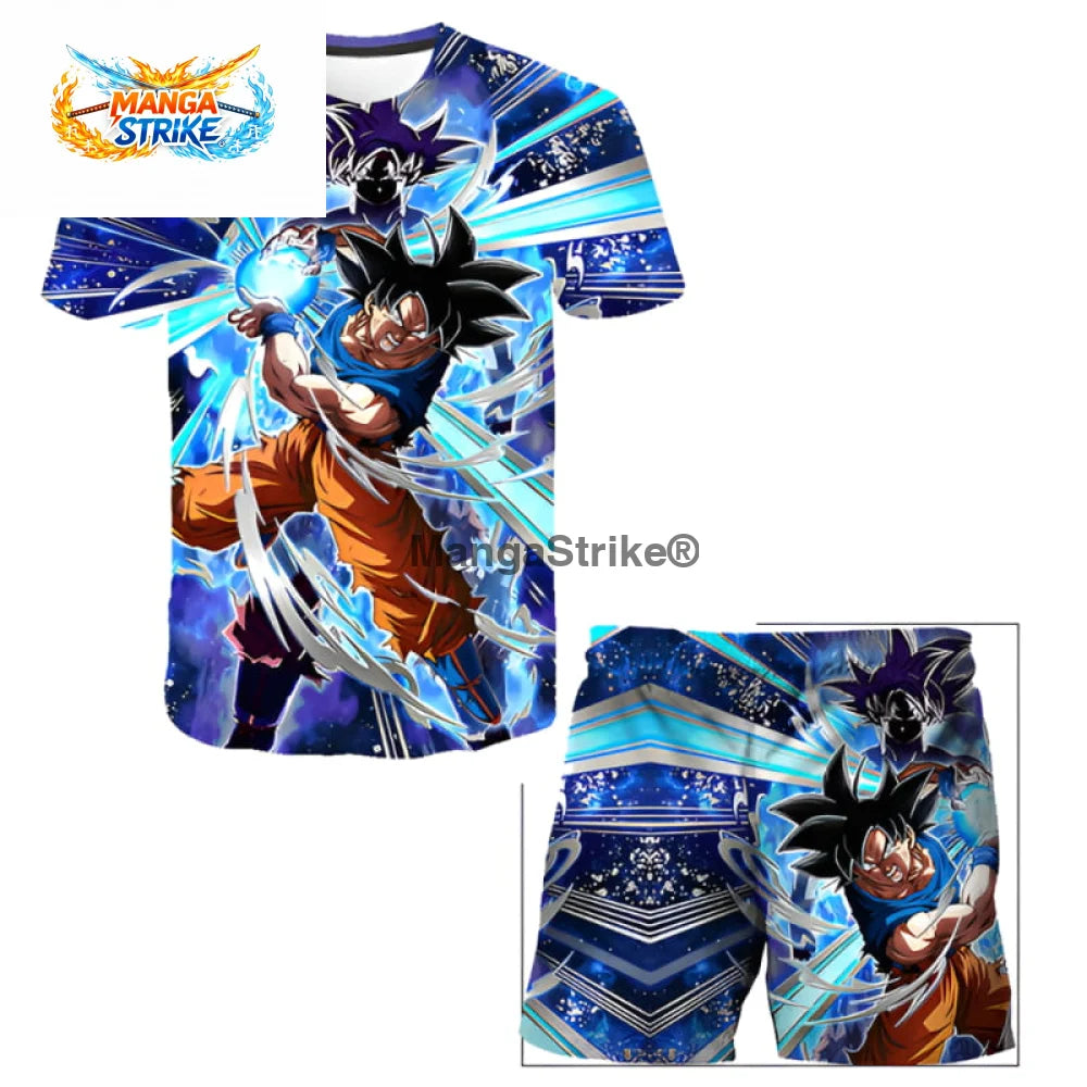 Pyjama Dragon Ball Z - Short Goku Kamehameha - XS