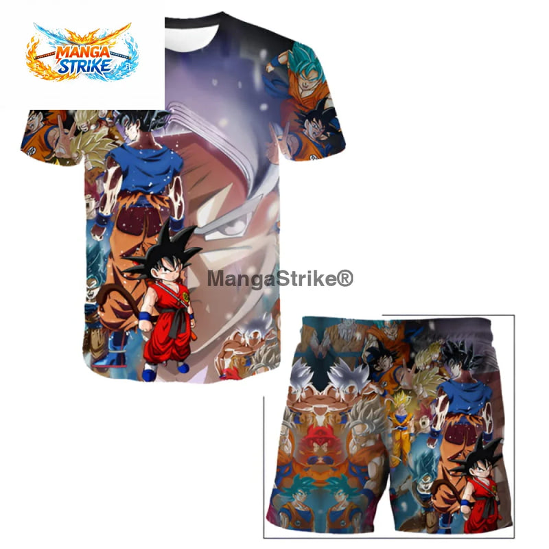 Pyjama Dragon Ball Z Short Son Goku
