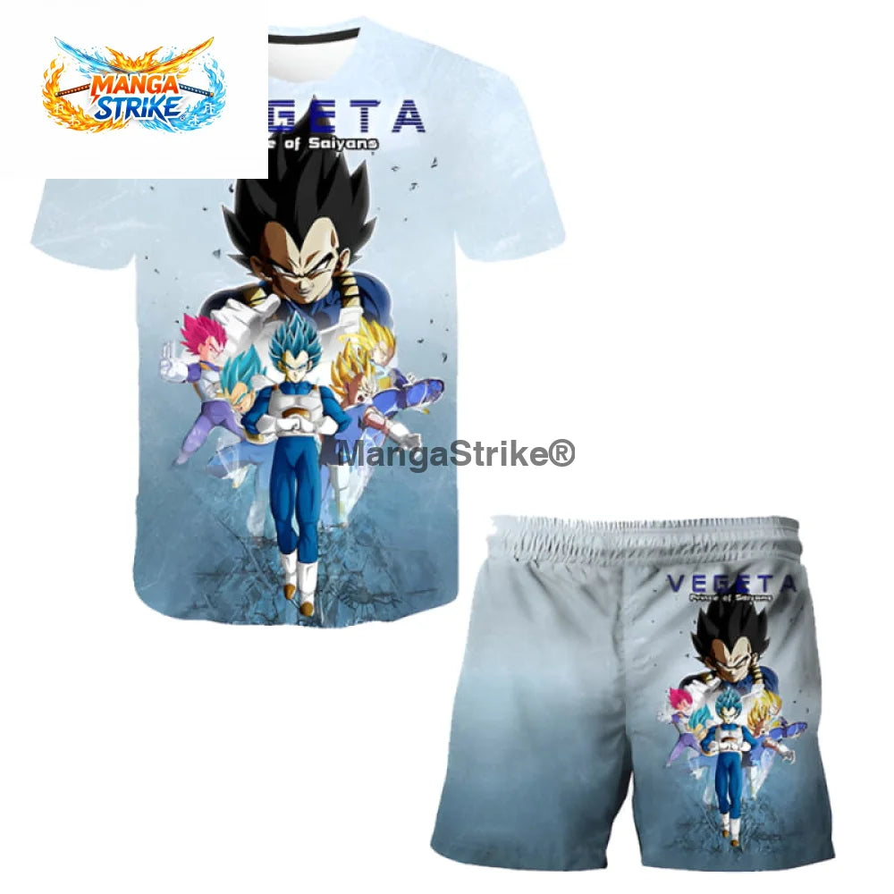 Pyjama Dragon Ball Z - Short Vegeta - XS