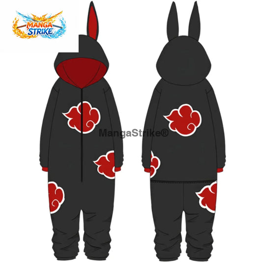 Pyjama Naruto - Combinaison Akatsuki - XS