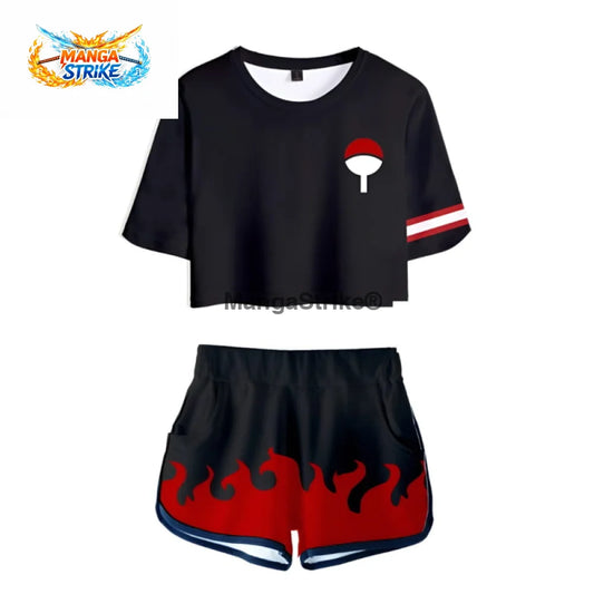 Pyjama Naruto - Femme Clan Uchiwa - XS