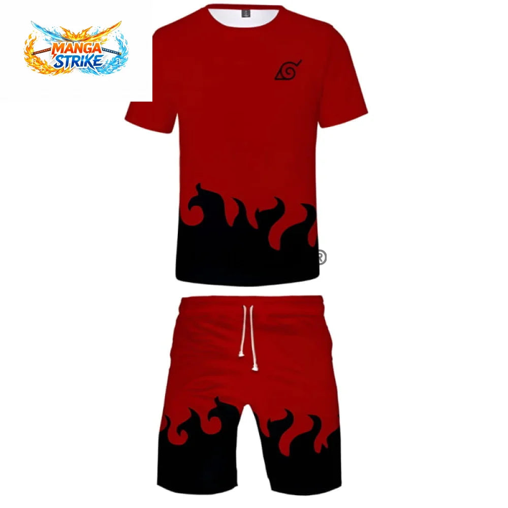 Pyjama Naruto - Short Konoha - XS