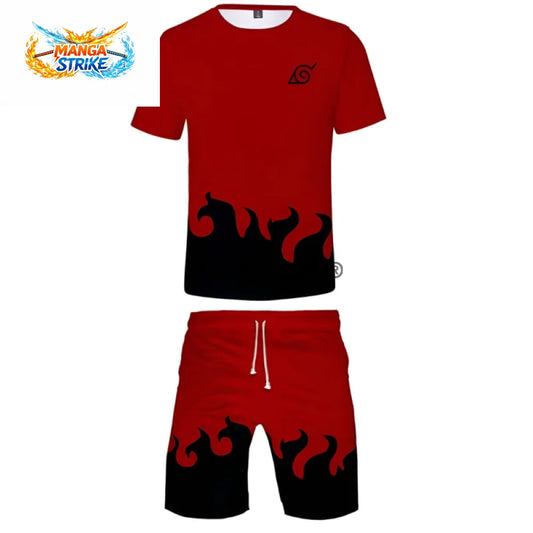 Pyjama Naruto - Short Konoha - XS