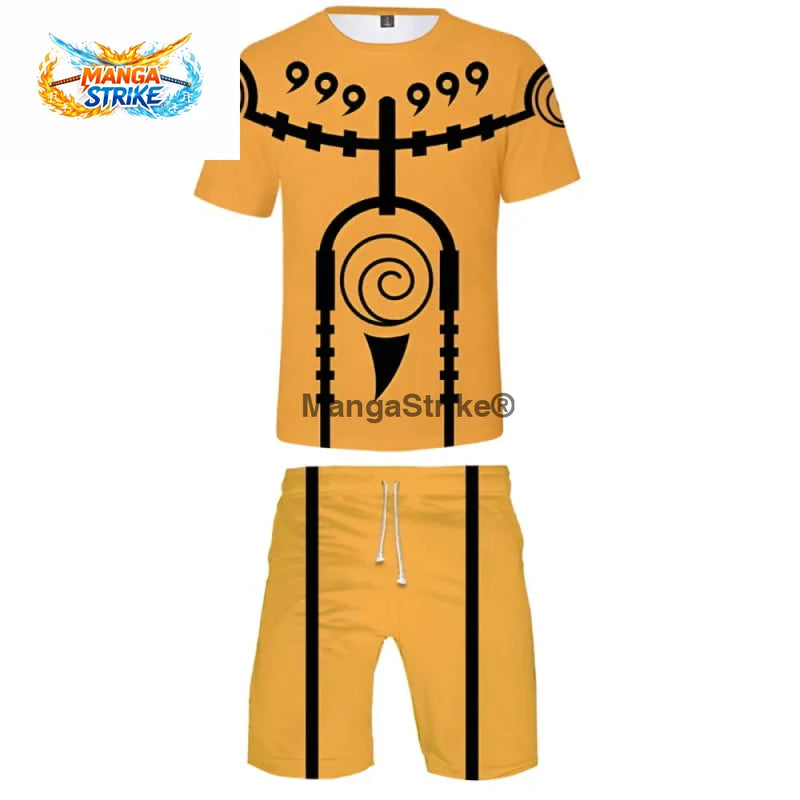 Pyjama Naruto Short Kyubi