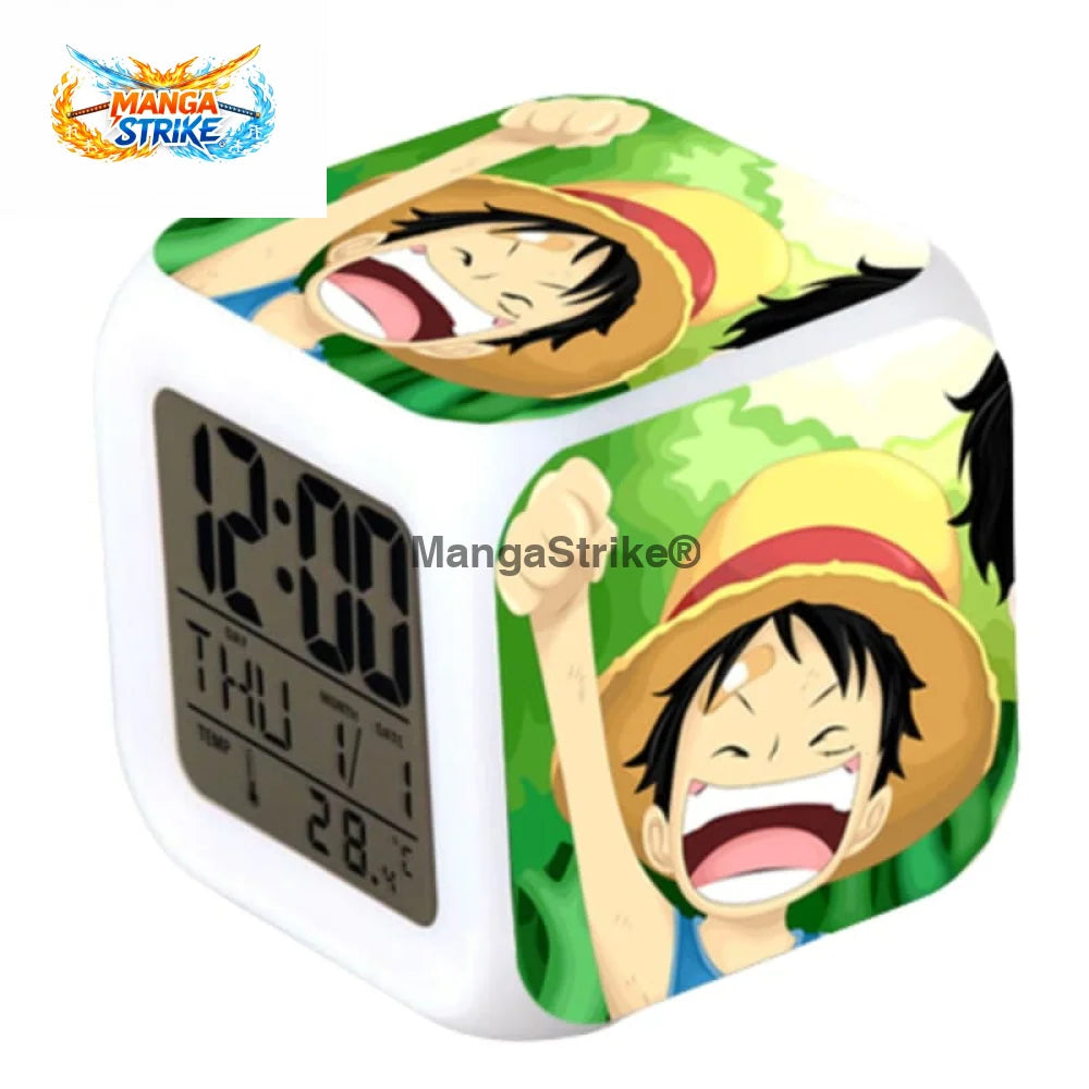 Réveil One Piece - Monkey D Luffy (enfant) - Réveil Led Monkey D Luffy (enfant)