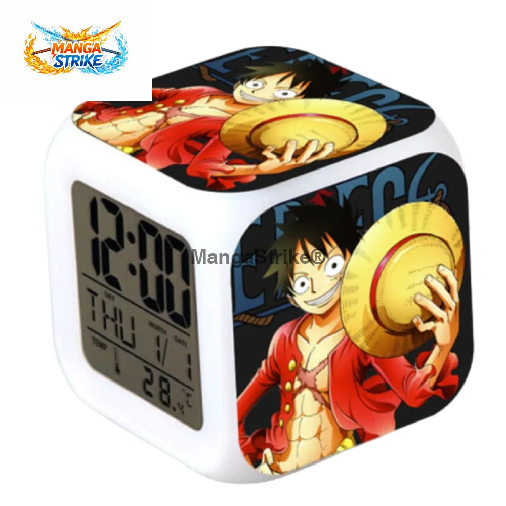Réveil One Piece - Mugiwara No Luffy - Réveil Led Mugiwara No Luffy