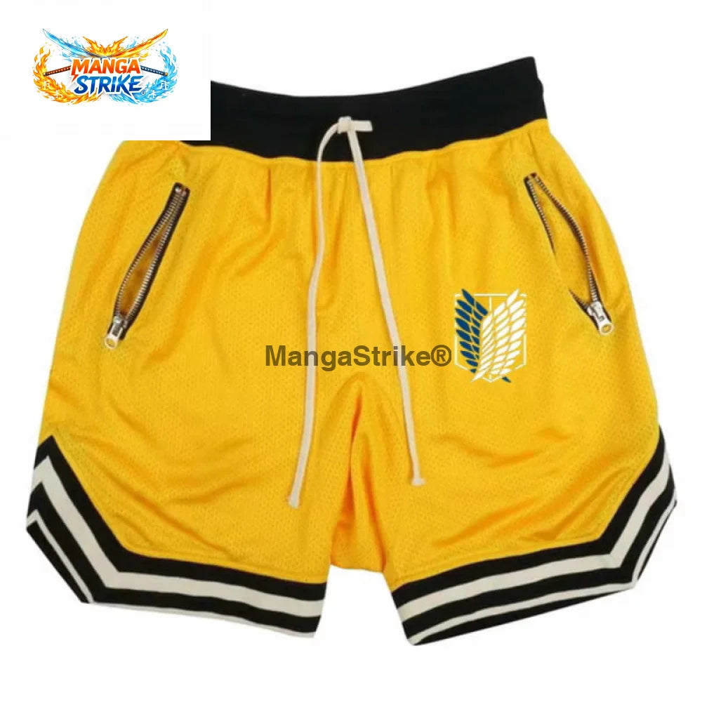 Short Attaque des Titans - Bataillon d’Exploration Jaune - XS