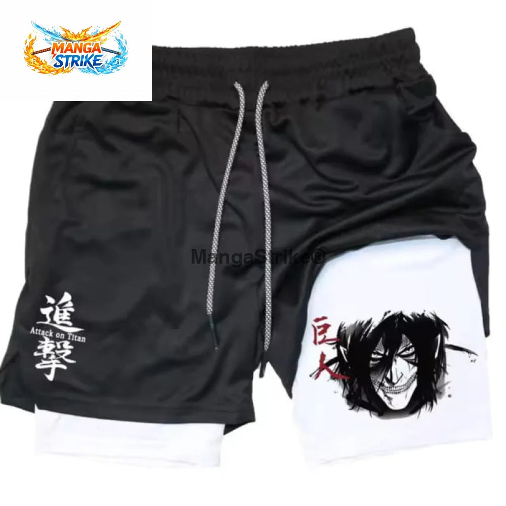 Short Attaque des Titans - Eren ’le Grand Terrassement’ - XS