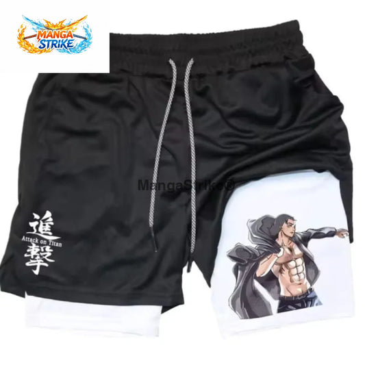 Short Attaque des Titans - Eren ’Master Mind’ - XS