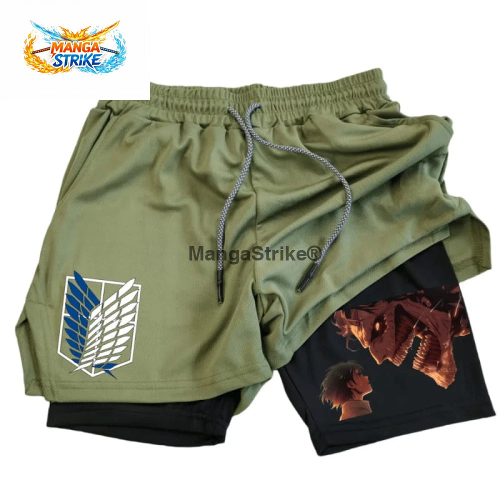 Short Attaque des Titans - Eren vs Titan - XS