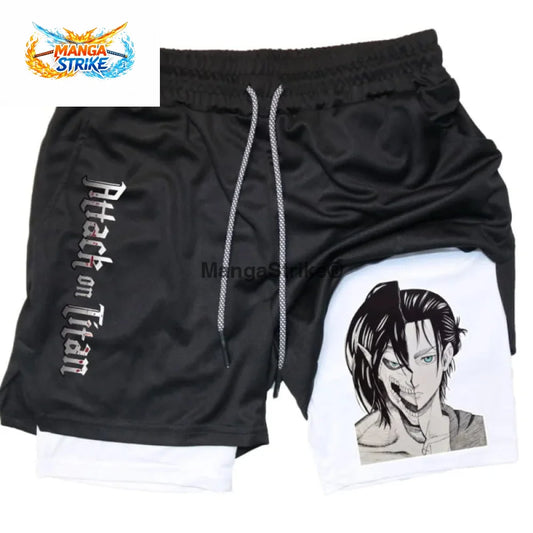 Short Attaque des Titans - Eren x Titan Assaillant - XS