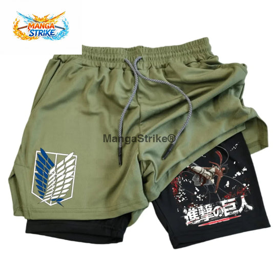 Short Attaque des Titans - Mikasa Ackerman - XS