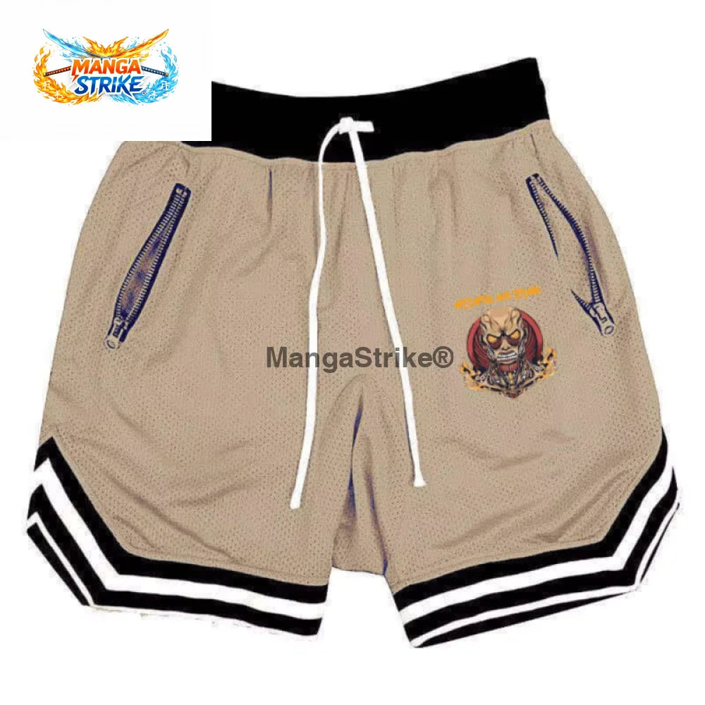 Short Attaque des Titans - Titan Cuirassé Beige - XS