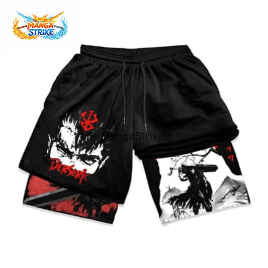 Short Berserk - Guts Le Chevalier Noir - XS
