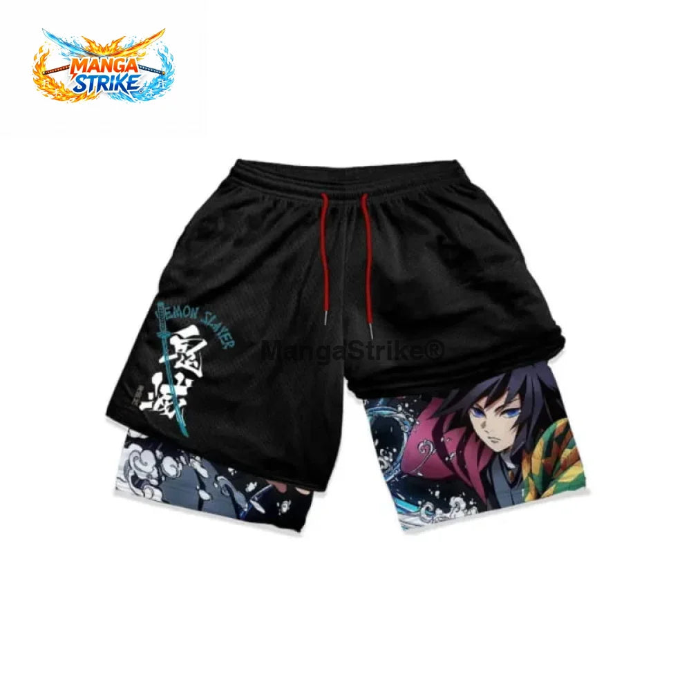 Short Demon Slayer - Giyu le Pilier de l’Eau - XS