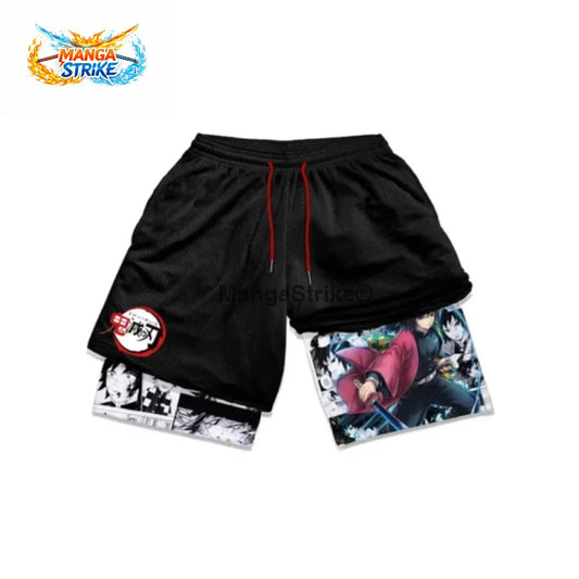 Short Demon Slayer - Giyu Tomioka Souffle de l’Eau - XS