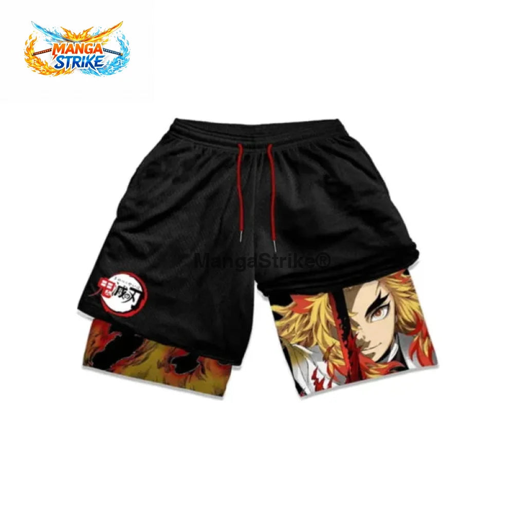 Short Demon Slayer - Kyojuro le Pilier du Feu - XS