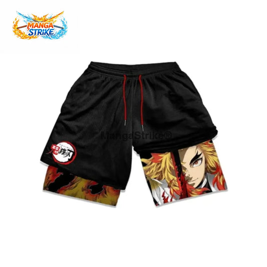 Short Demon Slayer - Kyojuro le Pilier du Feu - XS