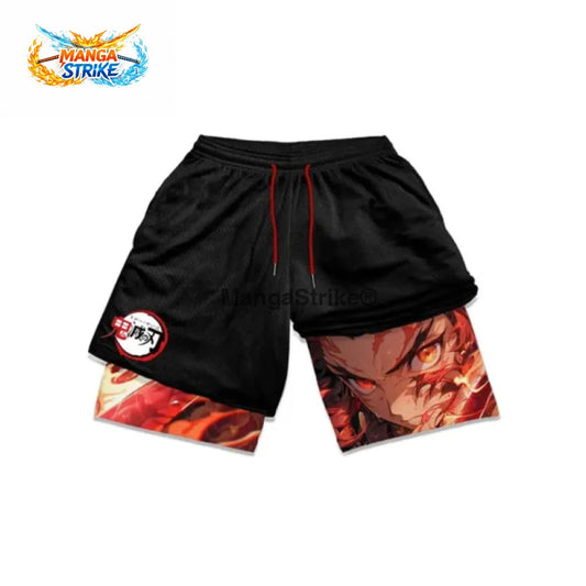 Short Demon Slayer - Kyojuro Rengoku - XS