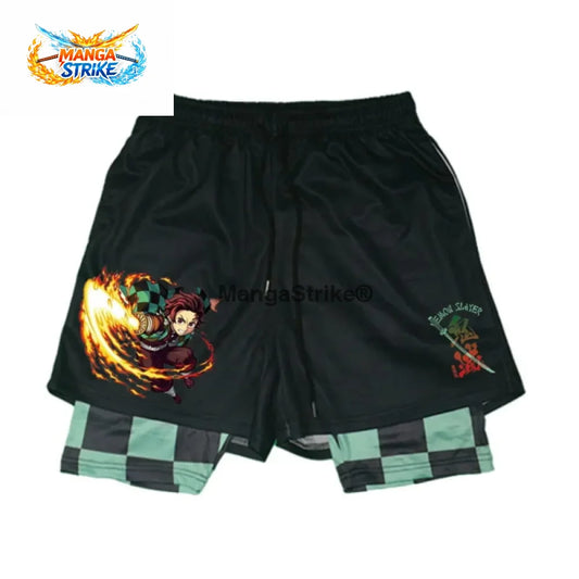 Short Demon Slayer - Tanjiro ’Danse du Dieu du Feu’ - XS