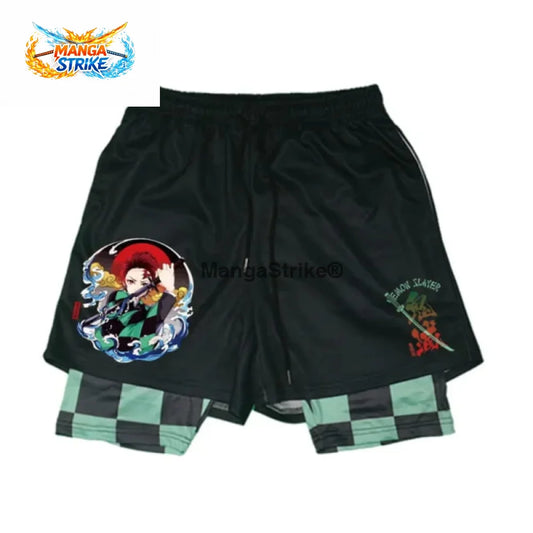 Short Demon Slayer - Tanjiro Souffle de l’Eau - XS