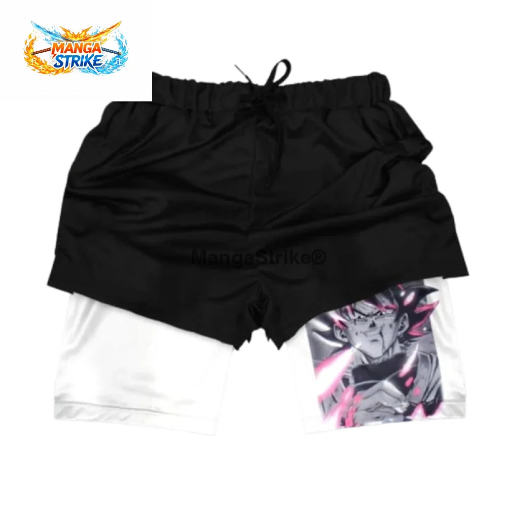 Short Dragon Ball - Black Goku - XS