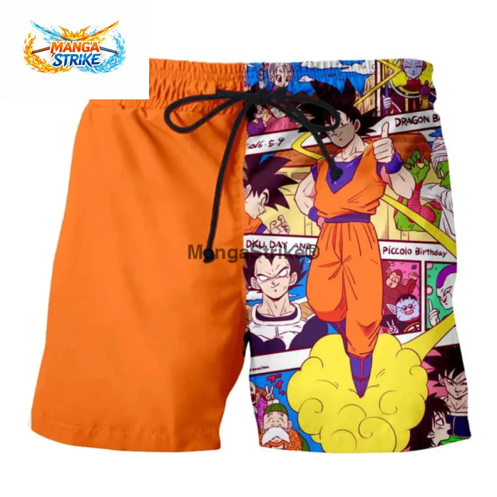 Short Dragon Ball - Goku x Nuage Magique - XS